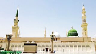 Beautiful and Charming view Masjid Al Nabwi