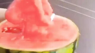 Funny video watermelon ????????