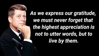 John F Kennedy's Quotes You Should Know Before