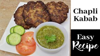 Chapli Kabab Recipe | how to make chapli kabab at home | chapli kabab banane ka asan tarika