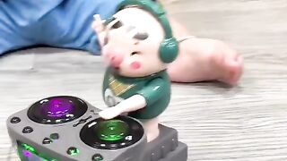 Cute little dj