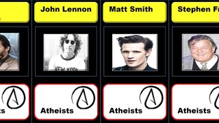 32 Celebrities You Won't Believe Are Atheists | Top 32 Atheist Celebrities | Religion of Famous Persons
