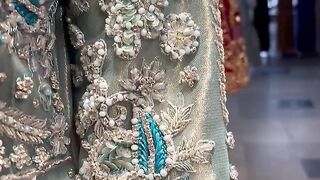 Pakistan 2023 New Party Wear And Bridal Wear Maxi Style