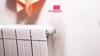 How to drain water on a steam heating battery safely! ????