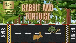 Kids Cartoon || Rabbit and Tortoise Story || Story For Kids || Cartoon World || Fun World