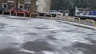Snowfall in Manchester