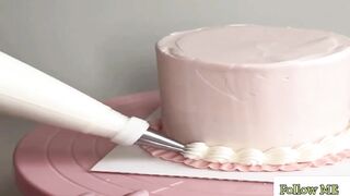 Easy homemade cake design/beautiful cake decorating ideas/amazing cake decoration ideas/cake design