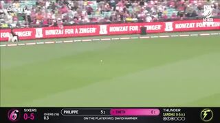 Stevn smith 125 runs just 45 balls in BBL