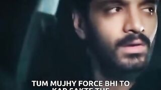 muje pyar hua tha romantic scene of wahaj ali and hania amir