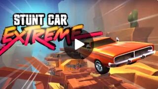 Car stunt racing gameplay
