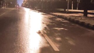 Midnight drive in capital