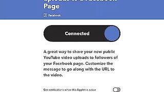 how to link youtube to Facebook account