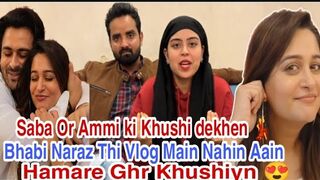 Saba Sunny Nay Mumbai Ate hi dipika ko diya Surprised ???? Bhabi Naraz Thi ????Saba Or Ammi ki Khushi ????