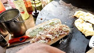Food Egg Burger Desi Eating