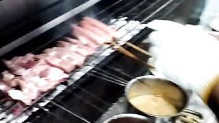 Berbecue cooking
