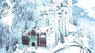 Neuschwanstein Castle, with its breathtaking winter coat.❄️ ???? i????????