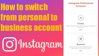How to change Instagram account to professional mode