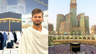 Shaheen Shah Afridi performing Umrah