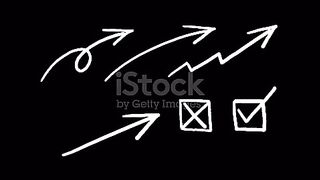 arrow-check-mark-and-cross-mark.