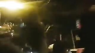 Turkish protestors recite Qur'an outside the Swedish Embassy in Ankara