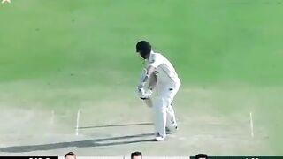 Pakistan cricket team status naseem shah first wicket