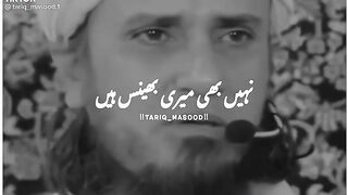 Islamic byan of mufti Tariq masood