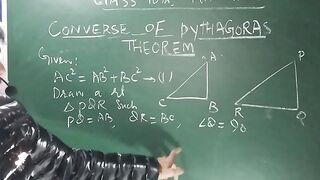 Pythagoras Theorem converse