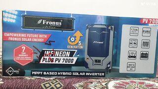 Fronus Solar Inverter PV 7000 Unboxing