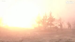 Ukraine conducts military drills in Chornobyl Exclusion Zone, Prypiat