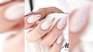 Beautiful coffin nail art design | long nail designs | 2023