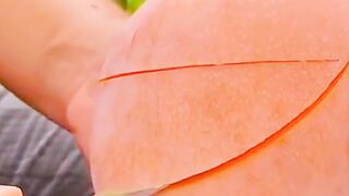fresh fruit cutting