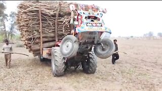 Tractor trali