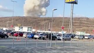 В Сербии прогремел взрыв на фабрике противоградных ракет