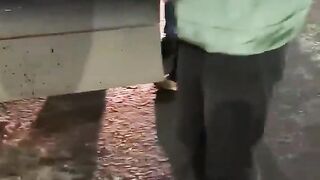 Замначальника следственного отдела пьяный на БМВ сбил двух дорожных рабочих.
