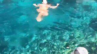 Красивая в красивом месте