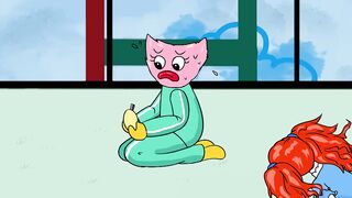 FNF x Squid Game x Poppy Playtime Huggy Wuggy / I WANNA LIVE MEME (Oscar 2021) / Dalgona