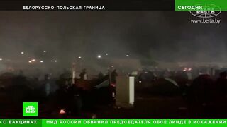 Нелегальные мигранты не оставляют попыток прорваться в Польшу из Белоруссии