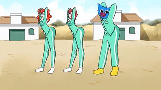 FNF x Squid Game x Poppy Playtime Huggy Wuggy / Pro Squid Game Players be like (NEW)