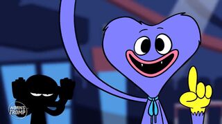HUGGY WUGGY IS SO SAD WITH PLAYER! Poppy Playtime Animation #3