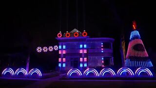 Световое шоу в стилистике Звёздных войн