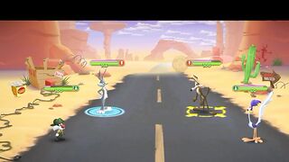 Funny cartoon fight