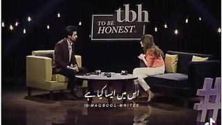 Tabish hashmi|flirting|with actress|