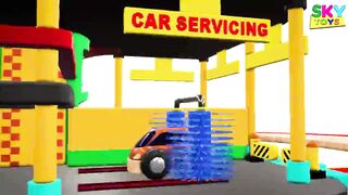 Cartoon for kids train car truck dumper Helicopter funny and learning Cartoon