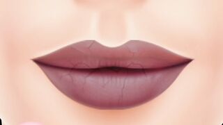 Lips stylish Makeup