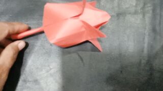 How to Make a Paper Tulip Easy Origami Flower