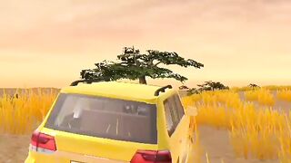 Car in Desert