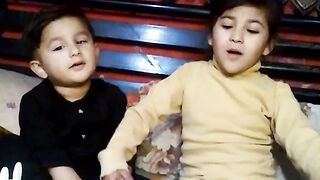 Bisma aur ayan ka golgapy ka challenge