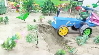Top The most creative ideas science projects | Diy tractor making mini concrete bridge