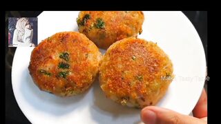 Noodles potato Cutlets! potato noodles snacks By Malka Tasty Table