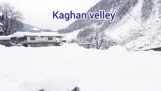 Snowfall in kaghan velley